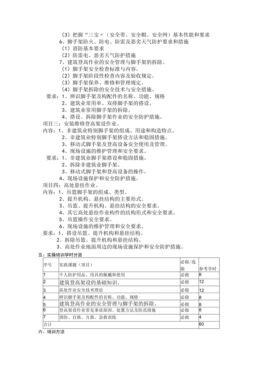 高处作业培训大纲.docx_第2页