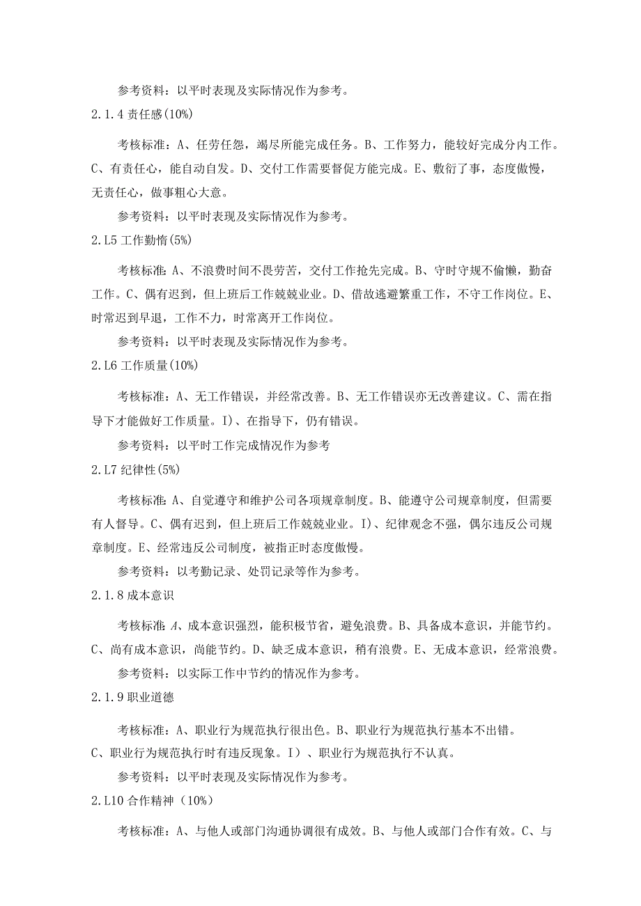 肯德基员工考核评价与薪酬制度.docx_第2页