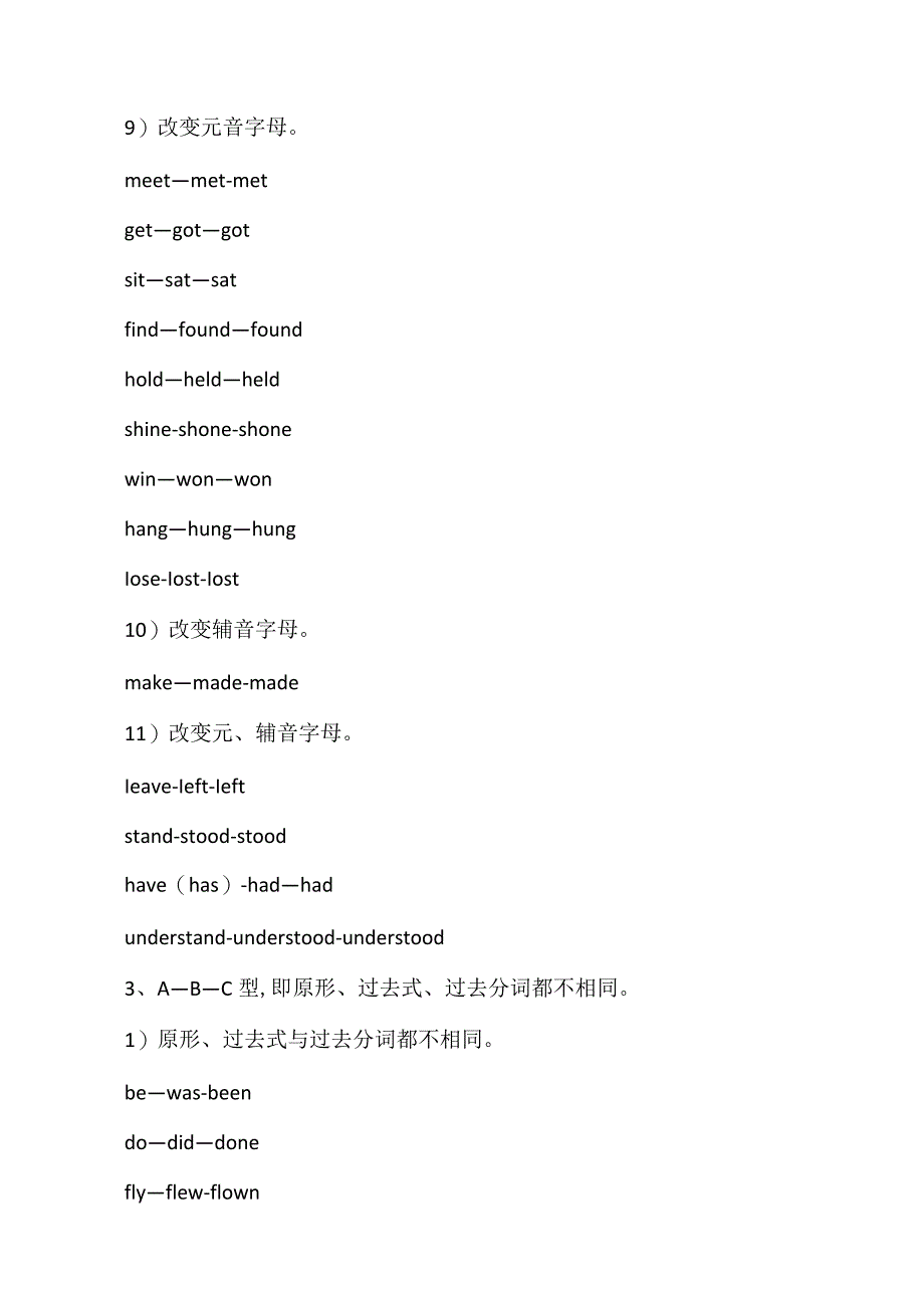 不规则动词的过去式和过去分词变化.docx_第3页