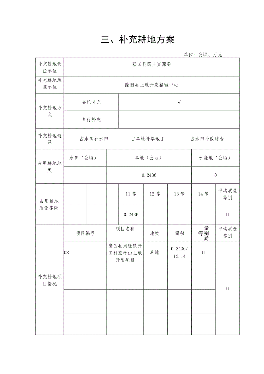 补充耕地方案.docx_第1页