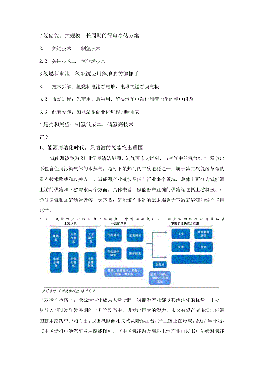 氢能研究报告2022--人类最清洁的能源解决方案.docx_第2页