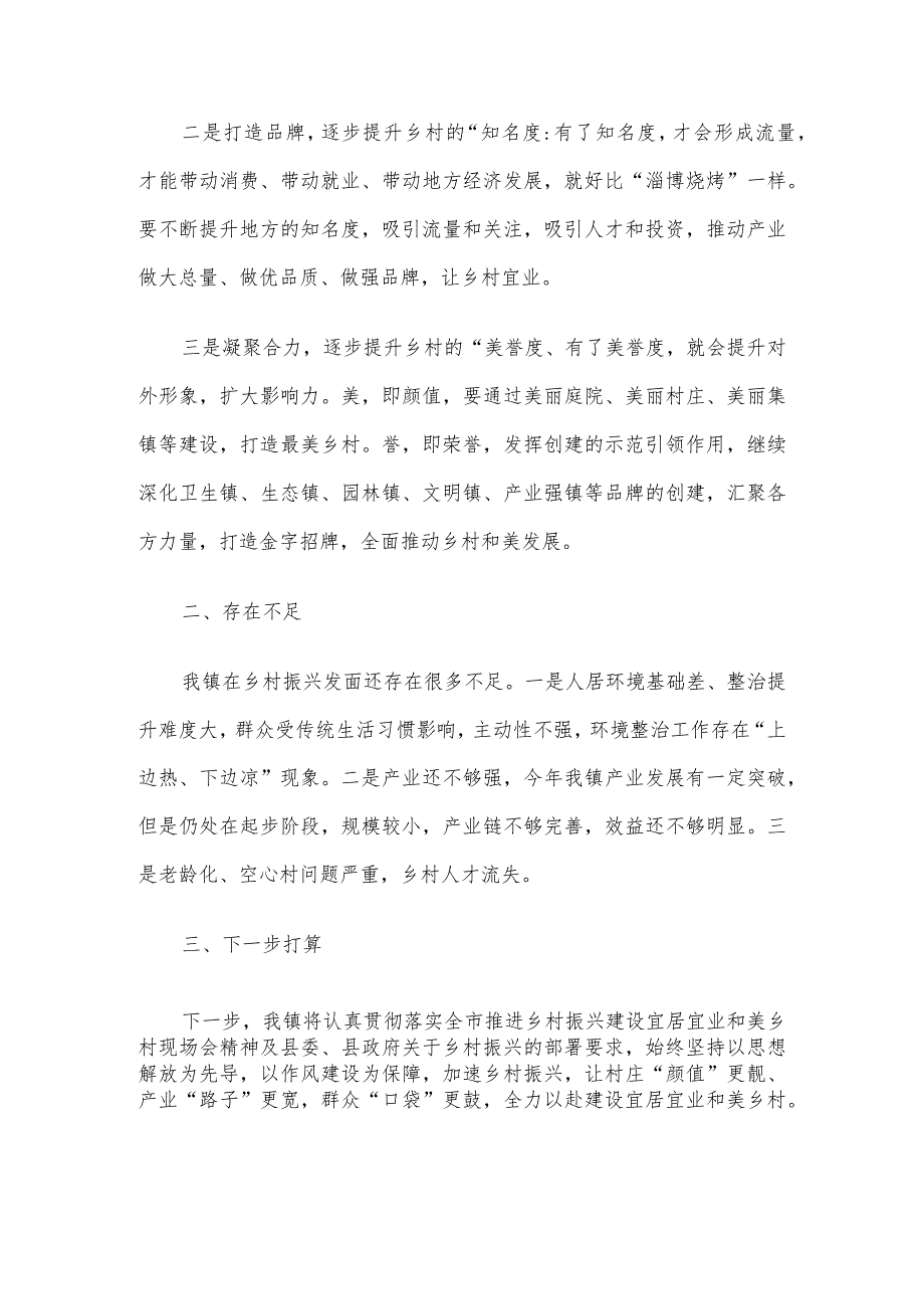 推进乡村振兴建设宜居宜业和美乡村研讨会发言.docx_第2页