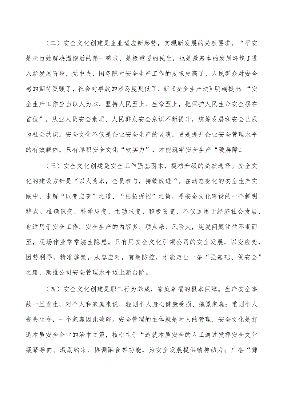 公司安全文化建设启动发言.docx_第2页