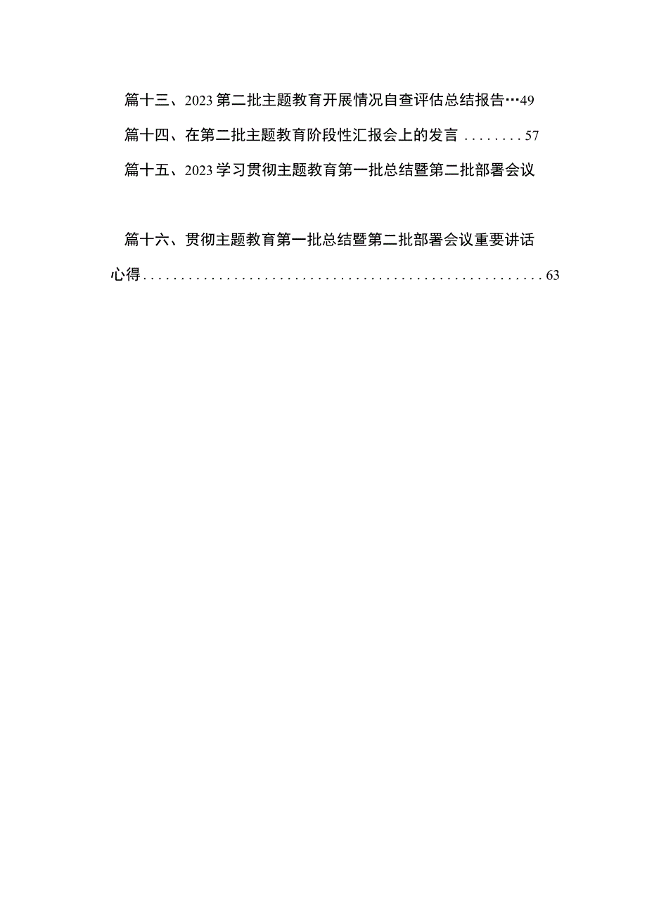 2023年第二批主题教育工作总结开展情况报告（共16篇）.docx_第2页