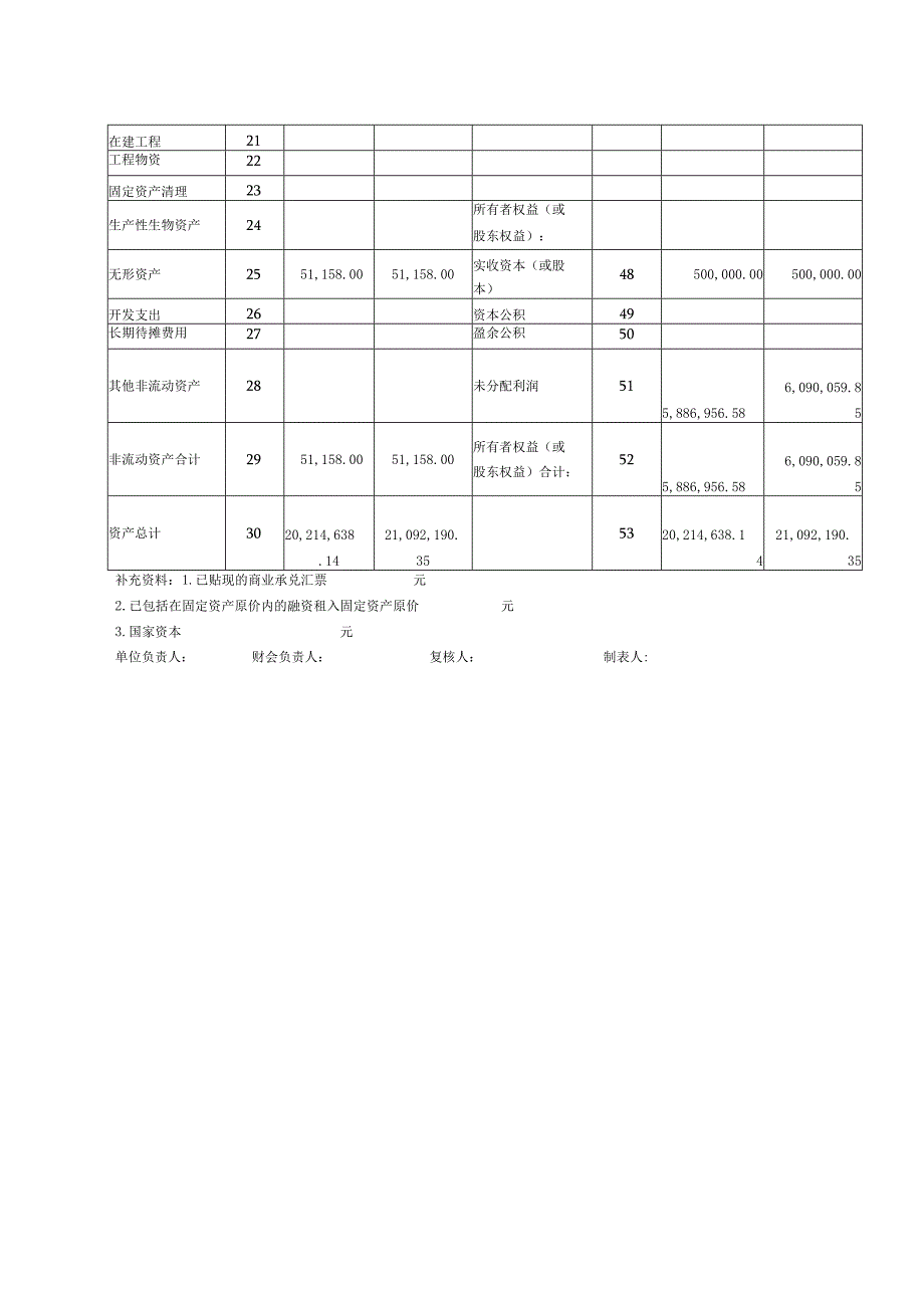 XX公司202X年资产负债表(2023年).docx_第2页