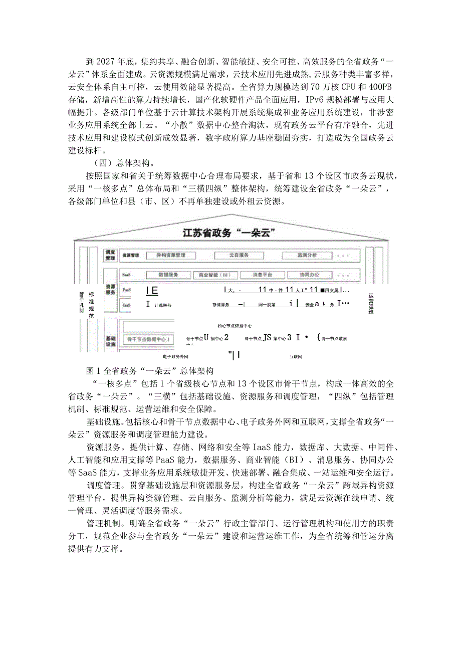 江苏省政务“一朵云”建设总体方案.docx_第2页