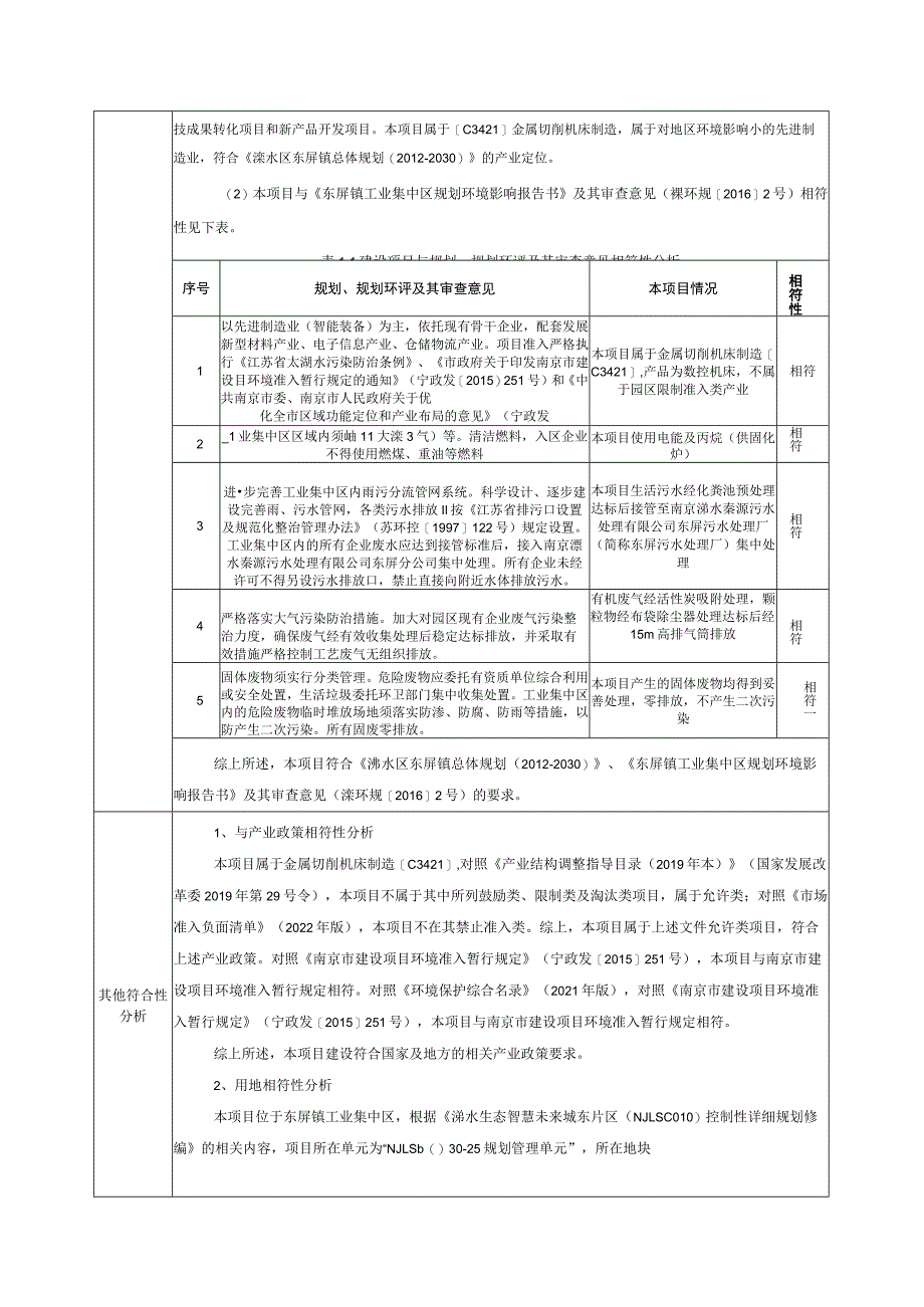 新建年产500台数控机床生产线项目环境影响报告表.docx_第3页