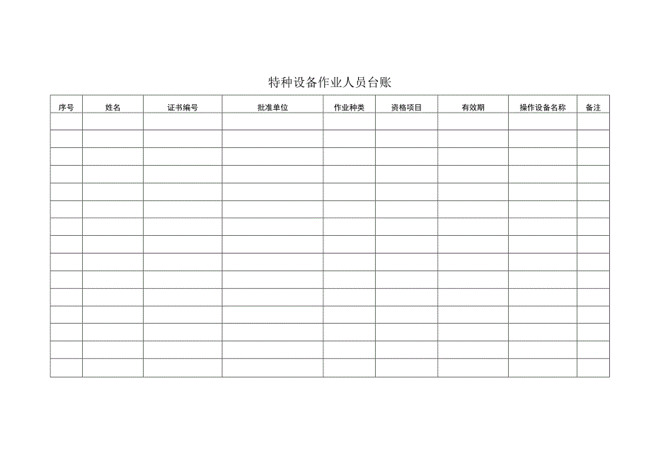 (新)XX公司特种设备五个台账(汇编).docx_第3页