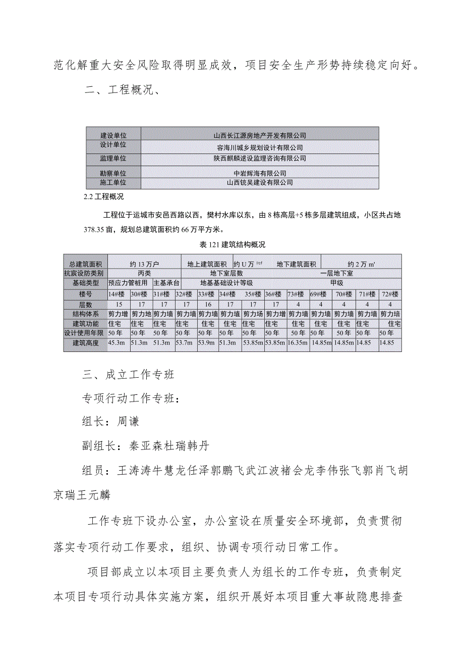 项目部重大事故隐患专项排查整治2023行动方案》.docx_第2页