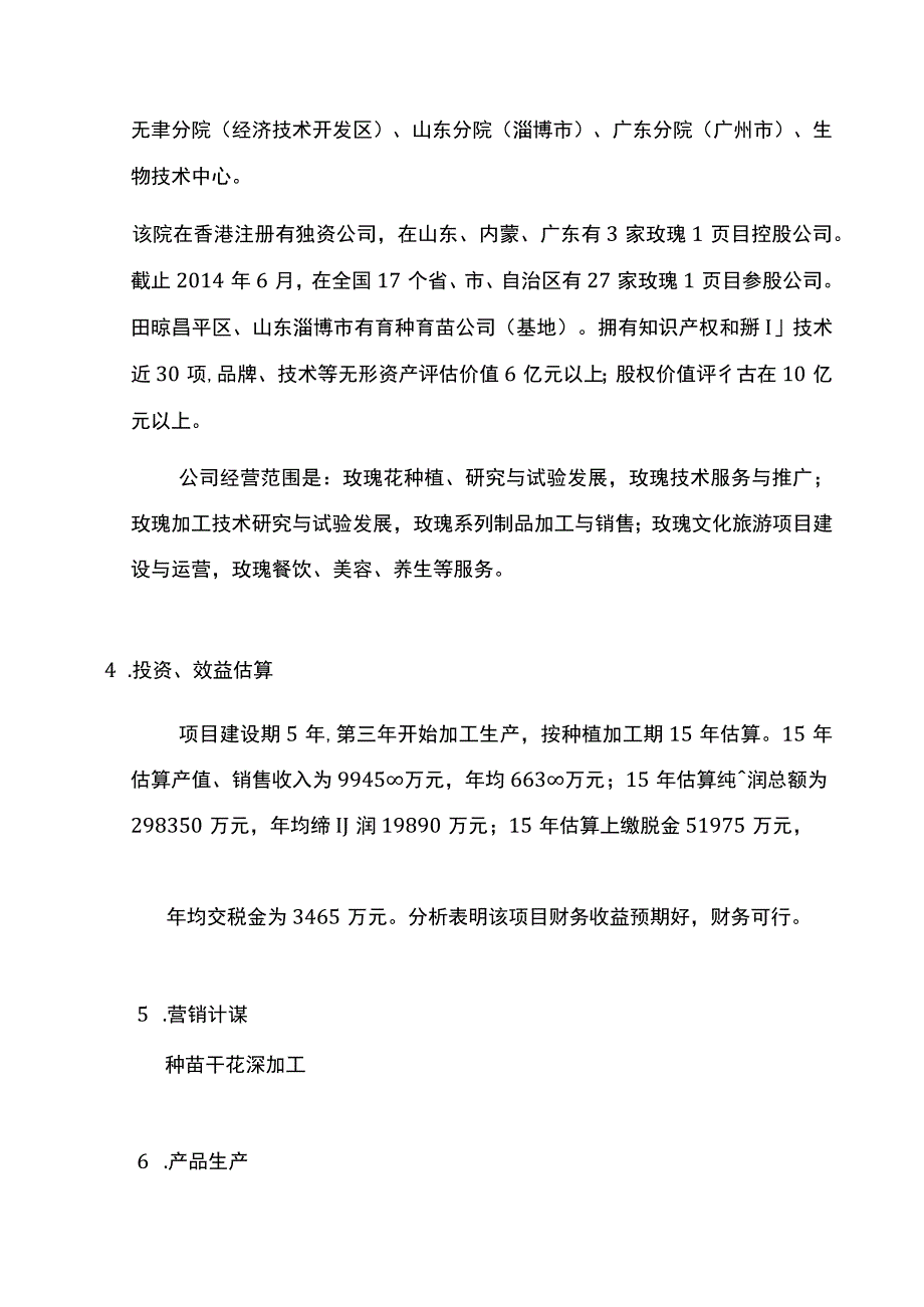 中天玫瑰项目投资计划书.docx_第2页