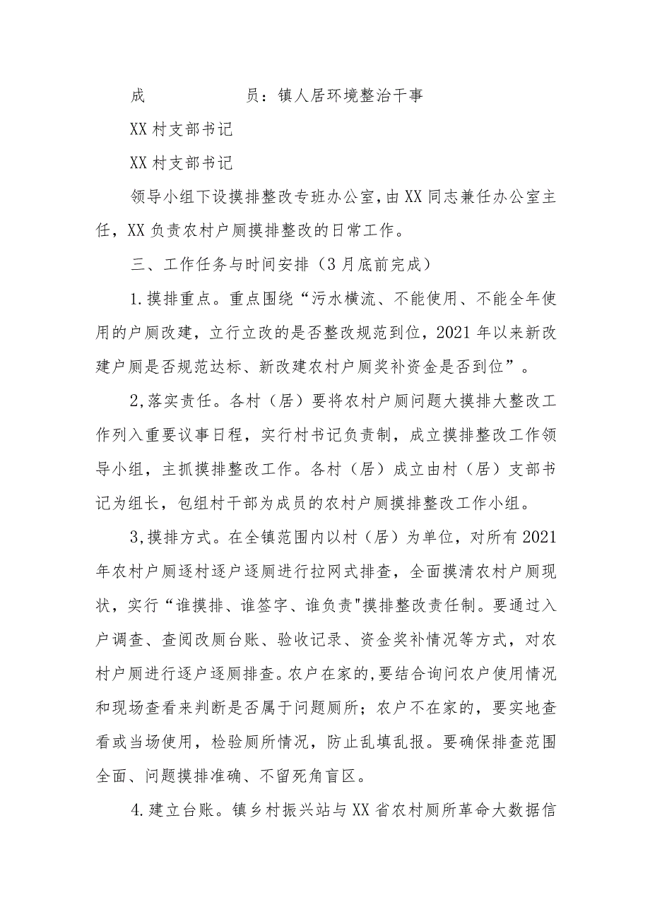 2023年XX镇农村户厕问题大排查大整改工作方案.docx_第2页