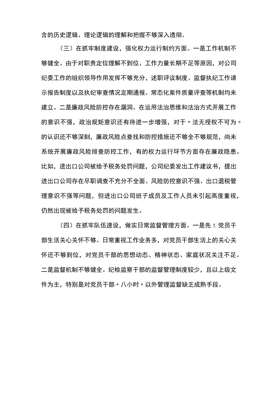 公司纪委自查报告.docx_第3页