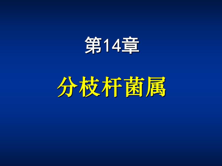 第14章分支杆菌属.ppt_第1页