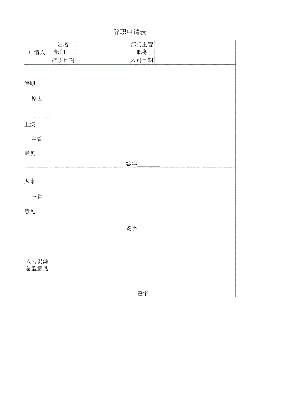 辞职申请表.docx_第1页