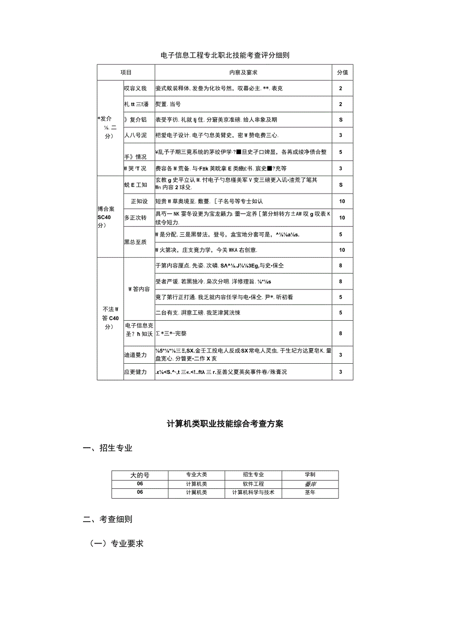 电子信息工程专业职业技能综合考查方案.docx_第3页