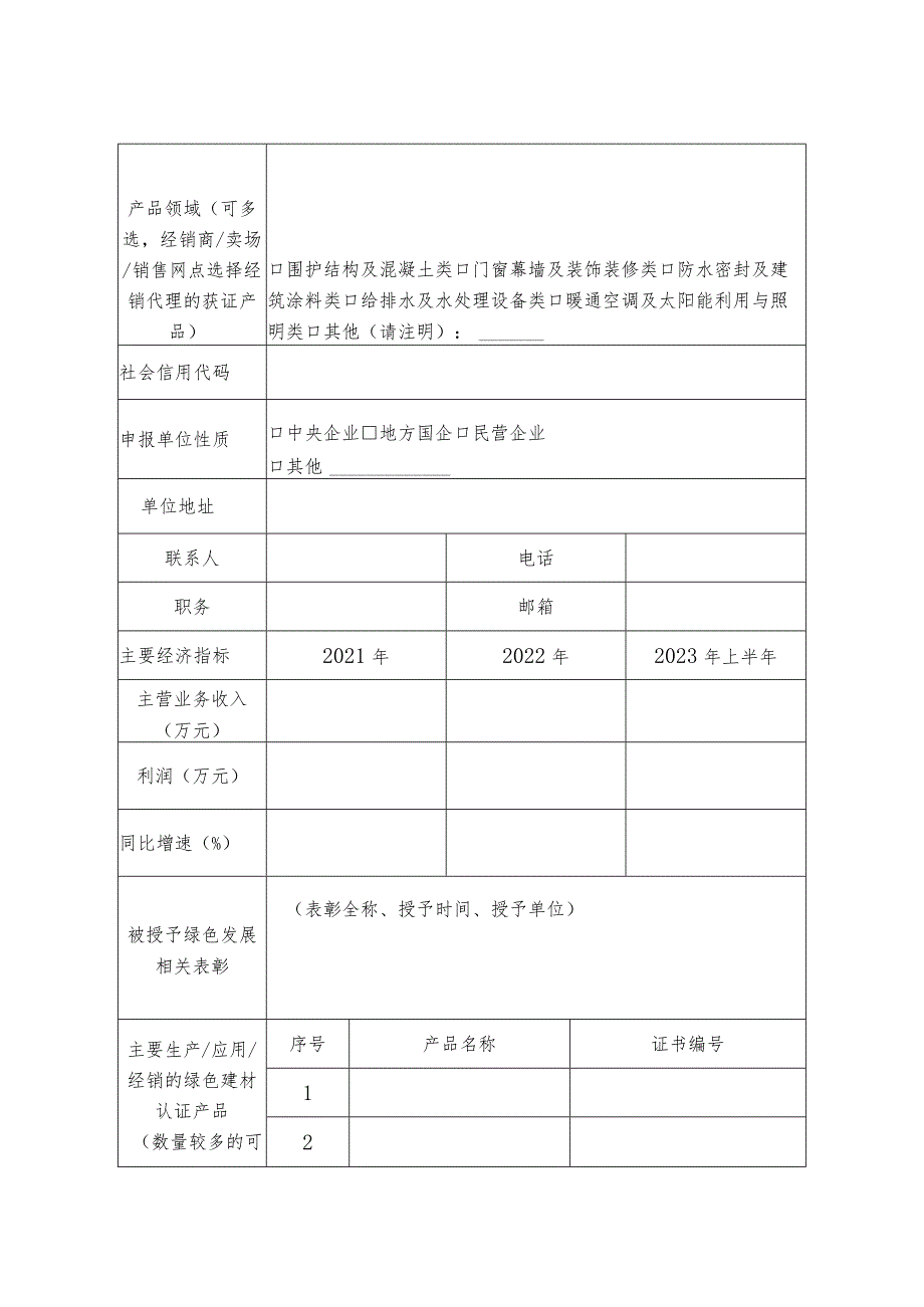 绿色建材下乡活动优秀案例推荐汇总表.docx_第2页