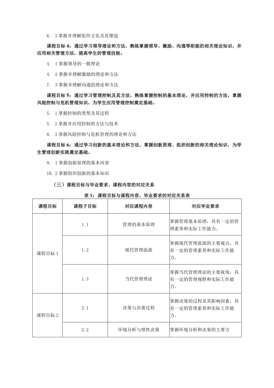 《管理学》课程教学大纲.docx_第2页