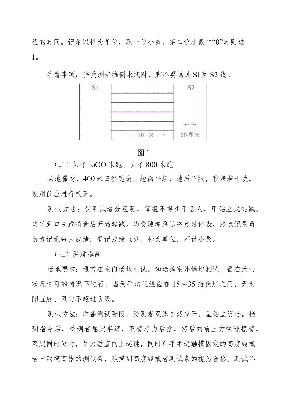 体能测评项目和标准.docx_第2页