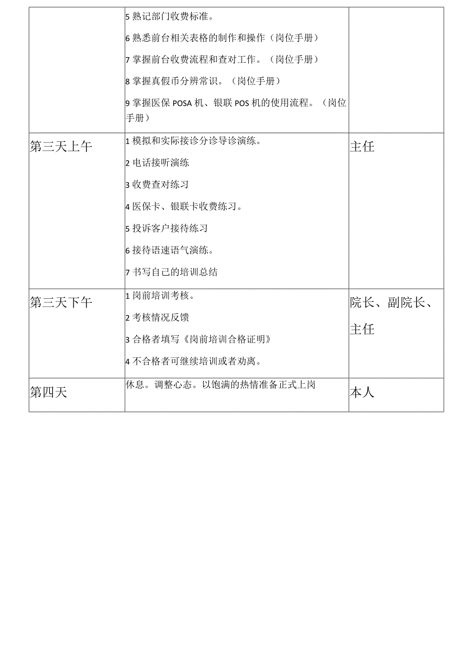 美瑞口腔前台岗前培训流程.docx_第2页