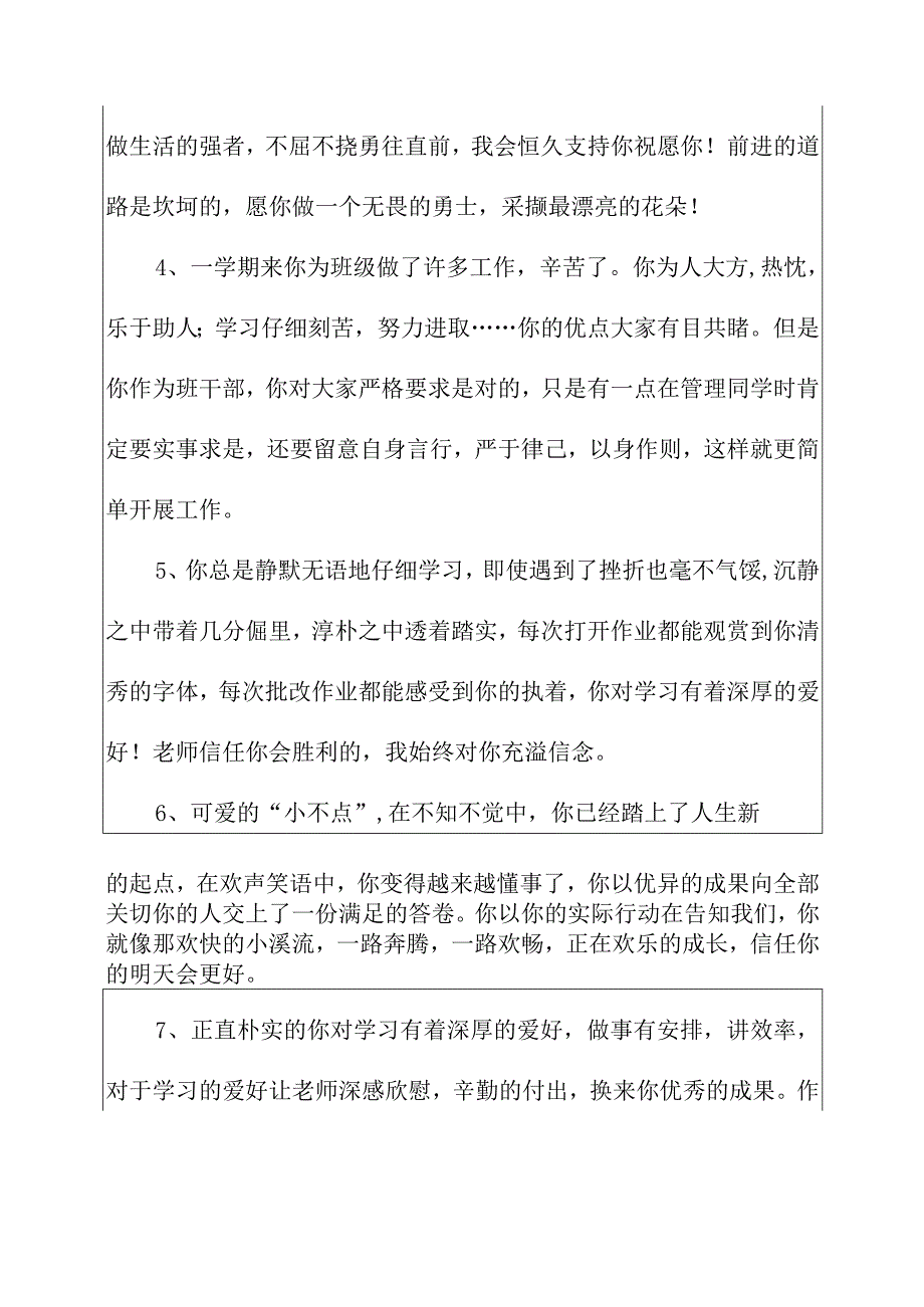 2022年初中毕业班老师评语.docx_第2页