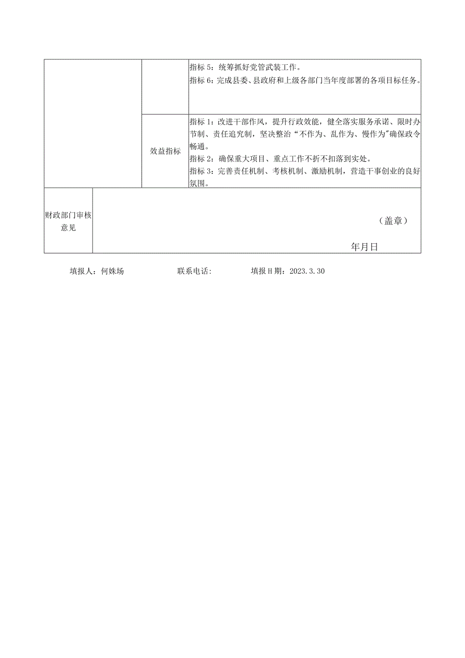 部门整体支出绩效目标申报表.docx_第2页