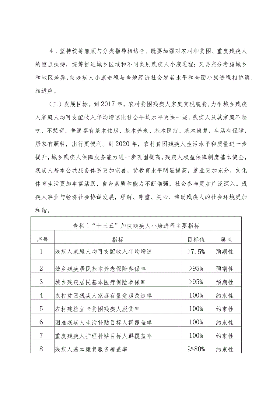 澄迈县“十三五”加快残疾人小康进程发展规划.docx_第3页