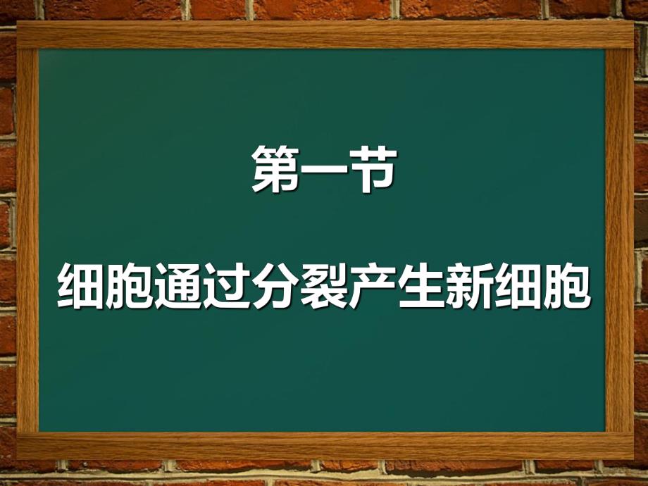 细胞通过分裂产生新细胞精品教育.ppt_第1页