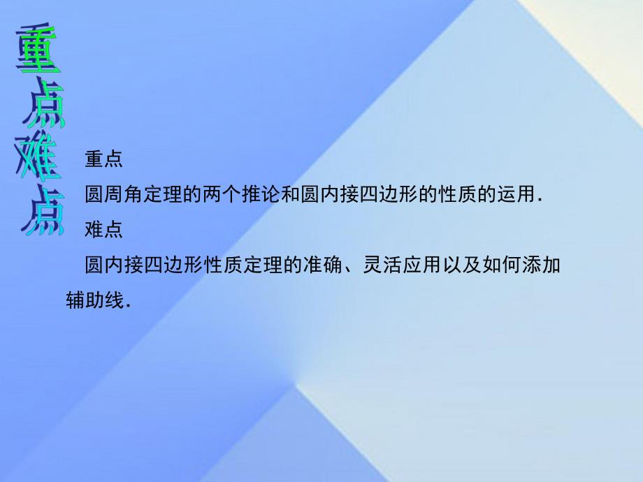 圆周角定理推论和圆内接多边形 第二课时.ppt_第3页