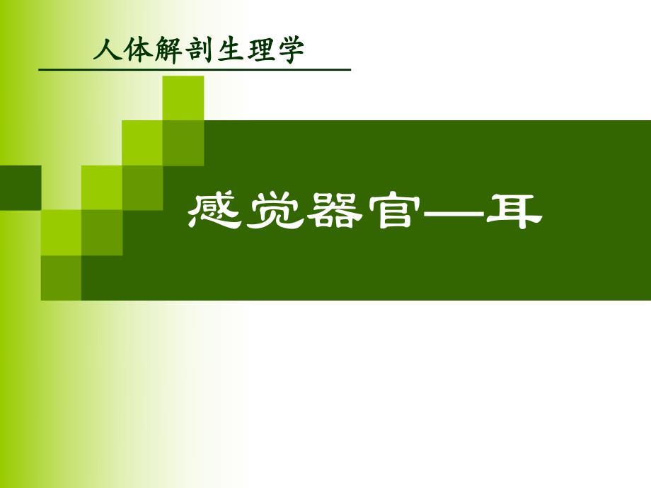 感觉器官耳.ppt_第1页