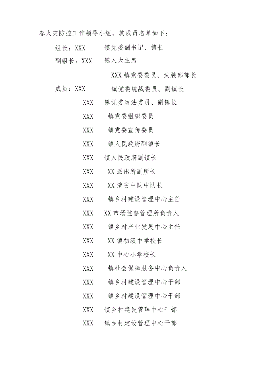 XX镇2023年冬春火灾防控工作方案.docx_第2页