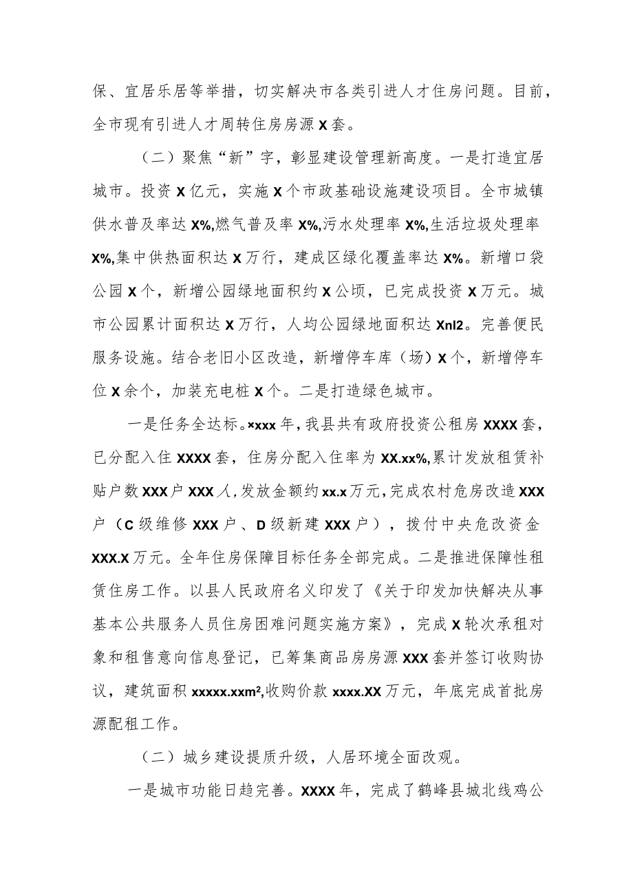 某市住房和城乡建设局2023年工作总结及2024年工作计划.docx_第2页