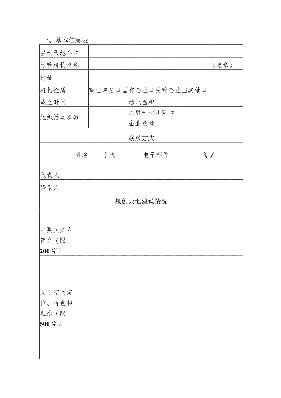 计划类别XX年汉中市星创天地孵化基地建设申报书.docx_第2页