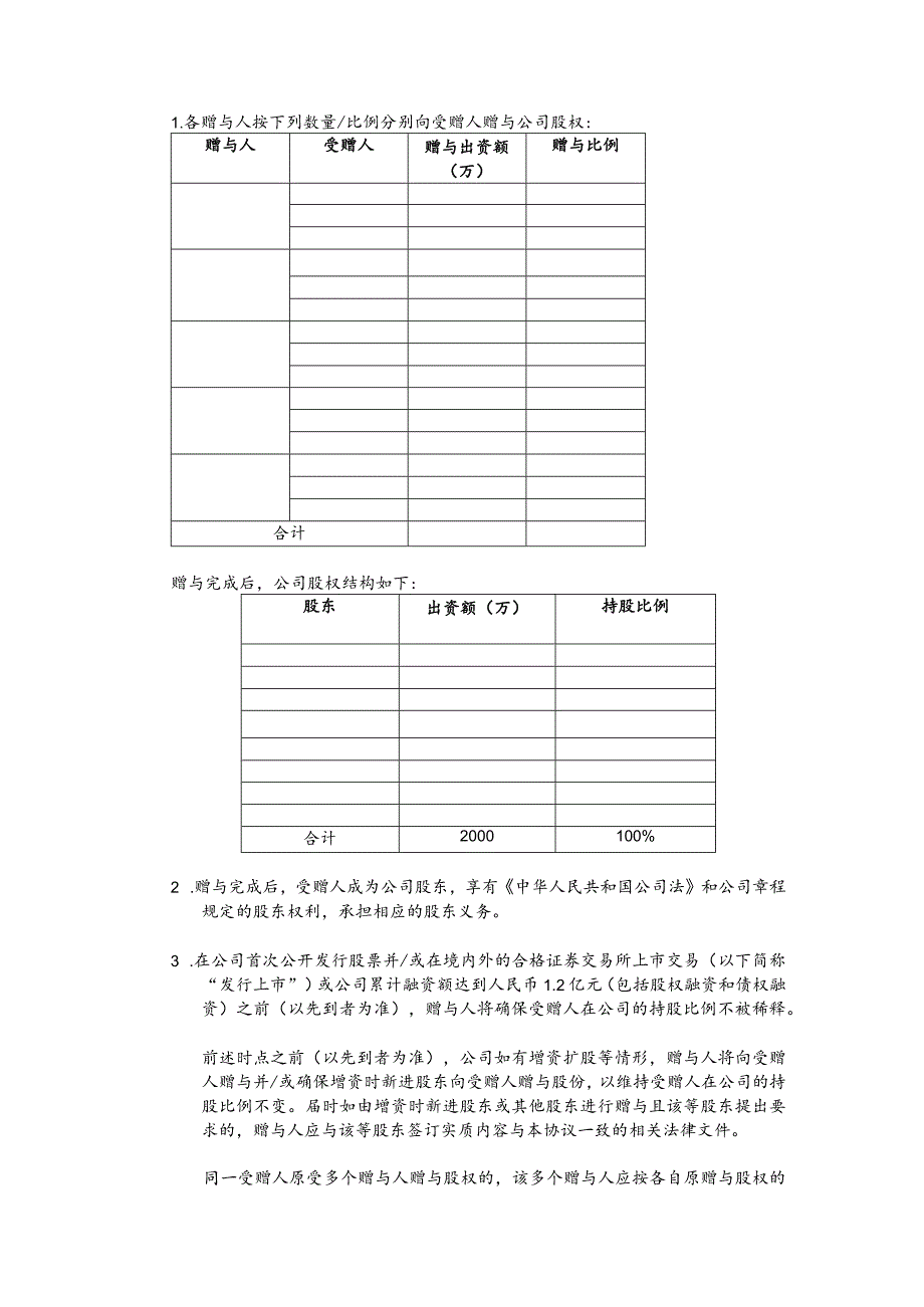 员工激励.股权赠与协议.docx_第3页