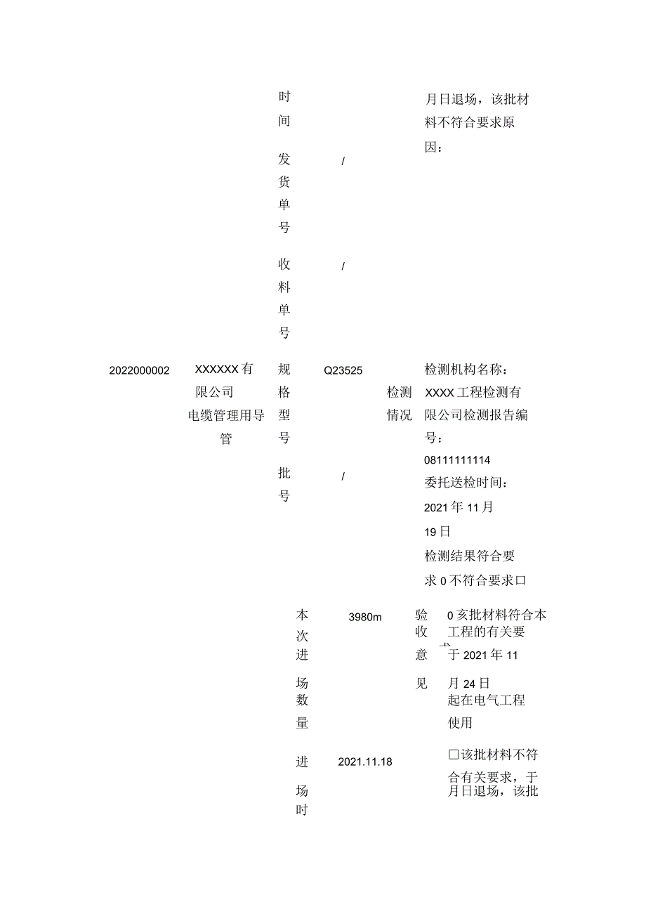 建筑工程材料进场验收分类登记台账.docx_第2页