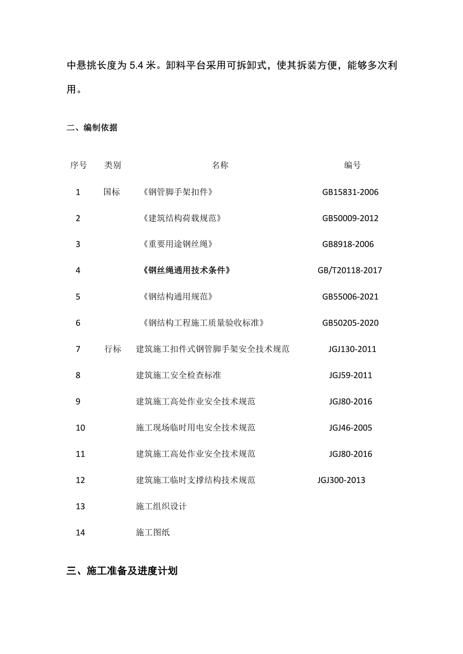 悬挑式卸料平台专项施工方案含计算书.docx_第2页