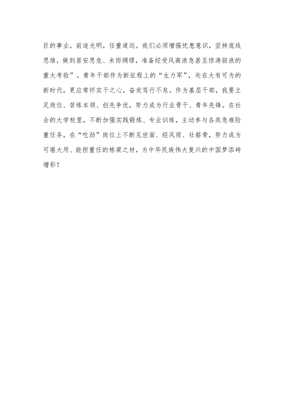 乡村振兴办干部学习党的二十大会议精神心得.docx_第2页