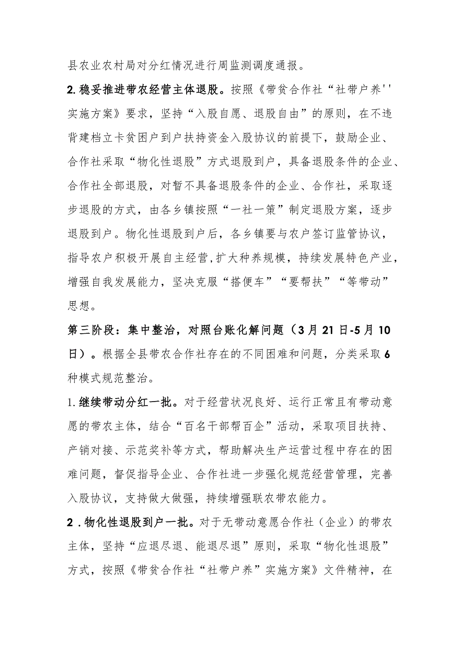 联农带农合作社规范提升专项整治月行动实施方案.docx_第3页