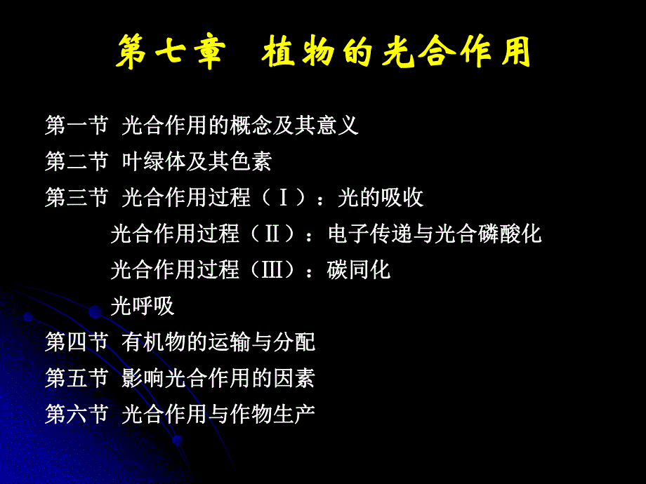 第七章 光合作用.ppt_第1页