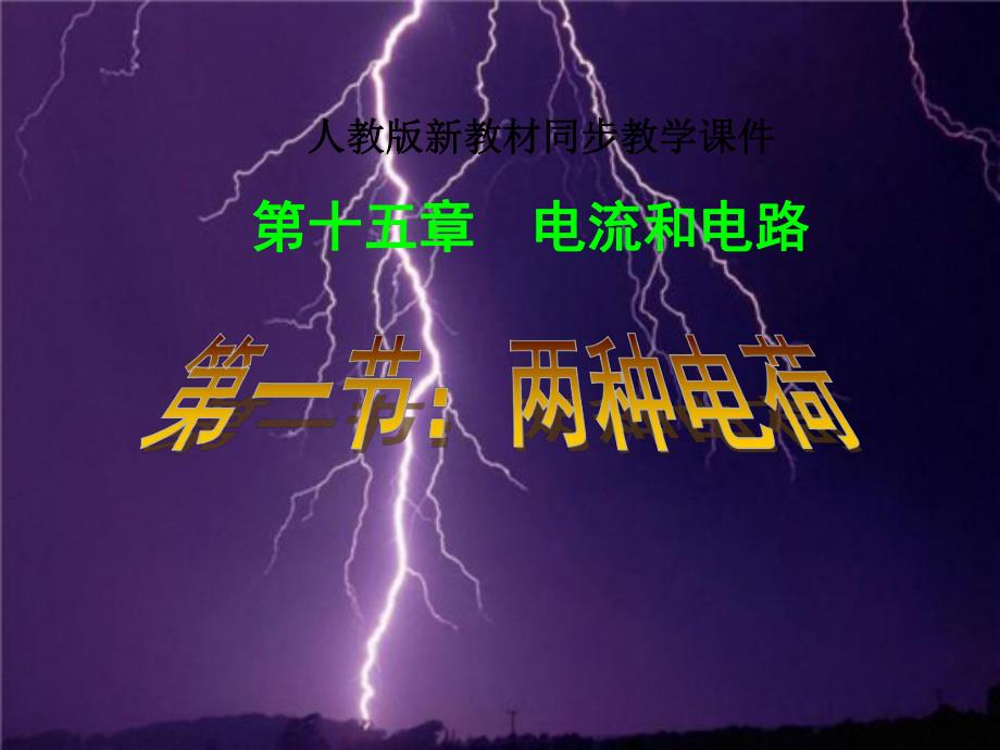 第一节两种电荷优质课教学课件.ppt_第1页