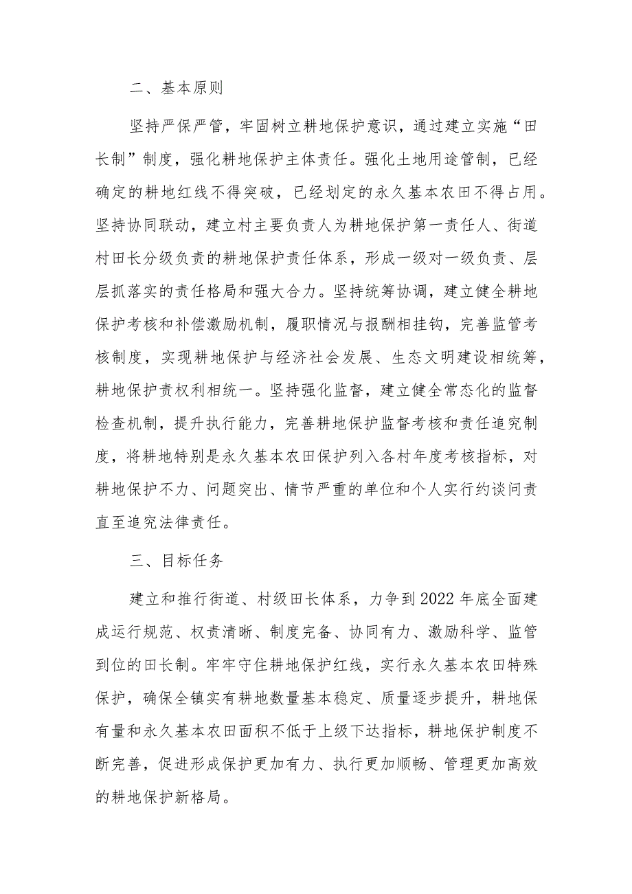 xx街道田长制工作实施方案.docx_第2页