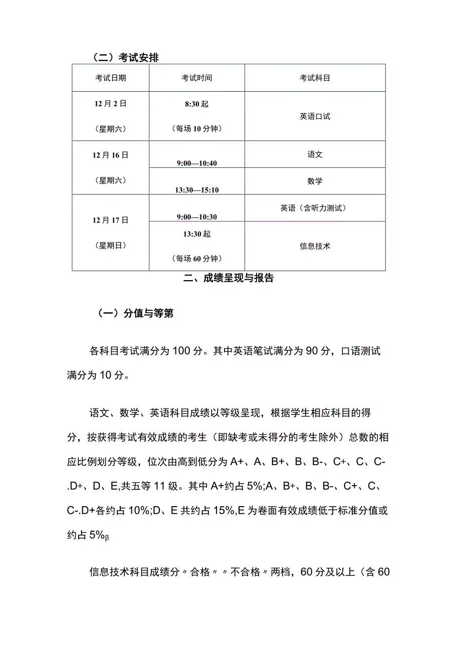 上海市教育考试院关于2023年上海市中等职业学校学业水平考试的实施细则.docx_第2页