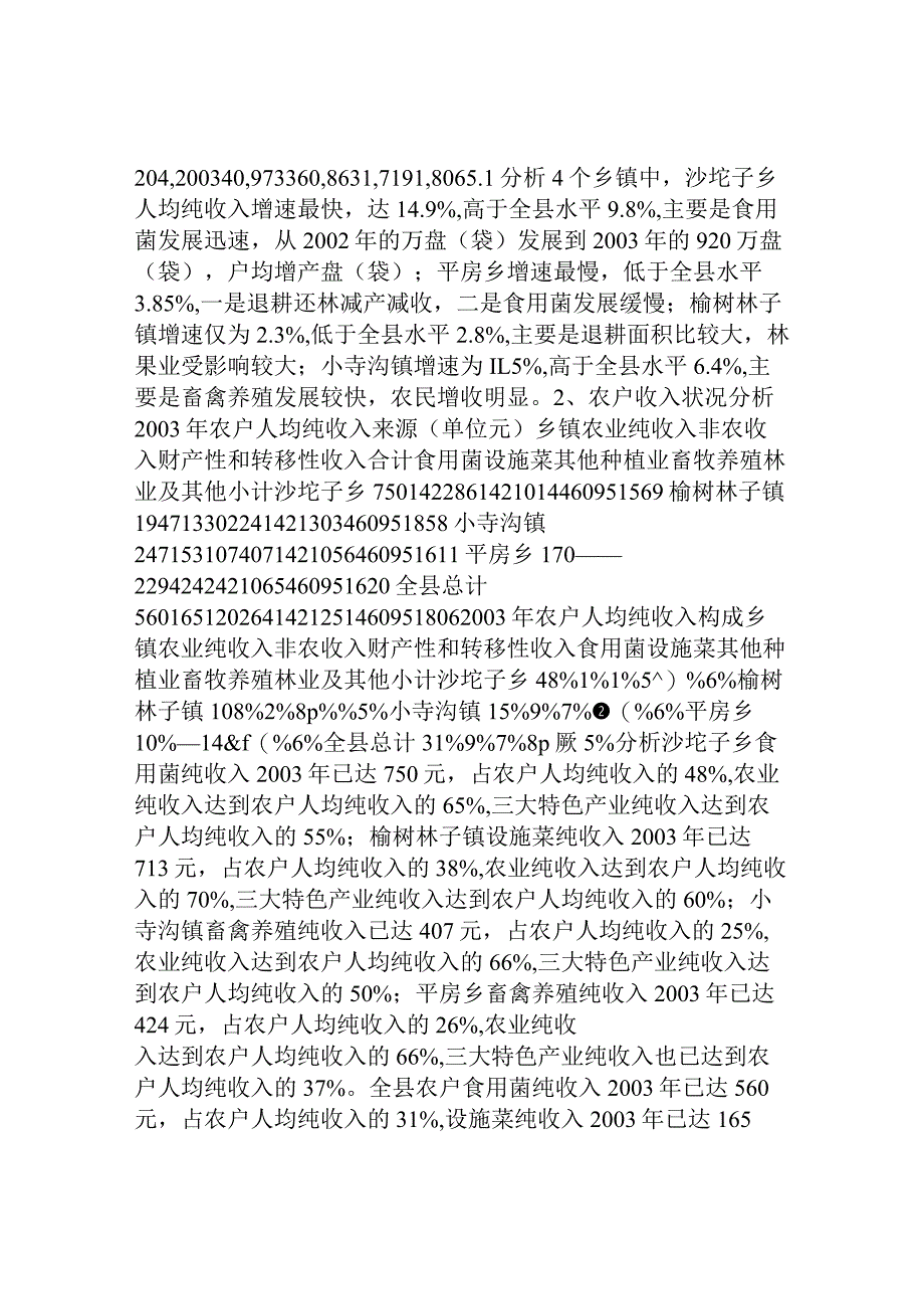 推进农业产业化,增加农民收入——部分乡镇农户收入状况的调研.docx_第3页