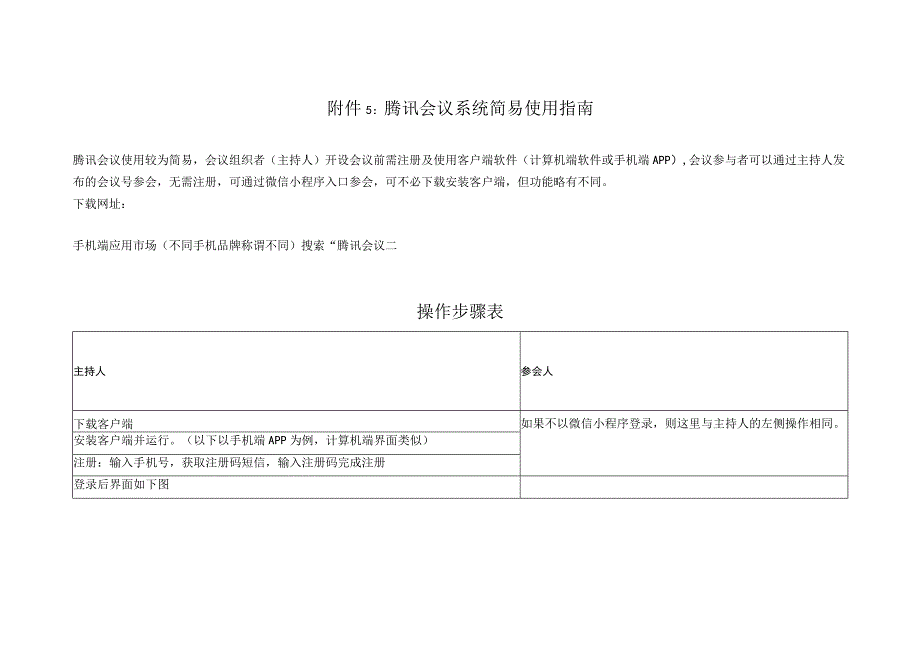 腾讯会议系统简易使用指南.docx_第1页