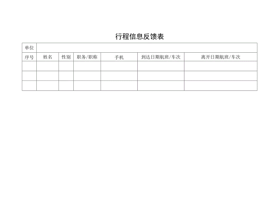 行程信息反馈表.docx_第1页