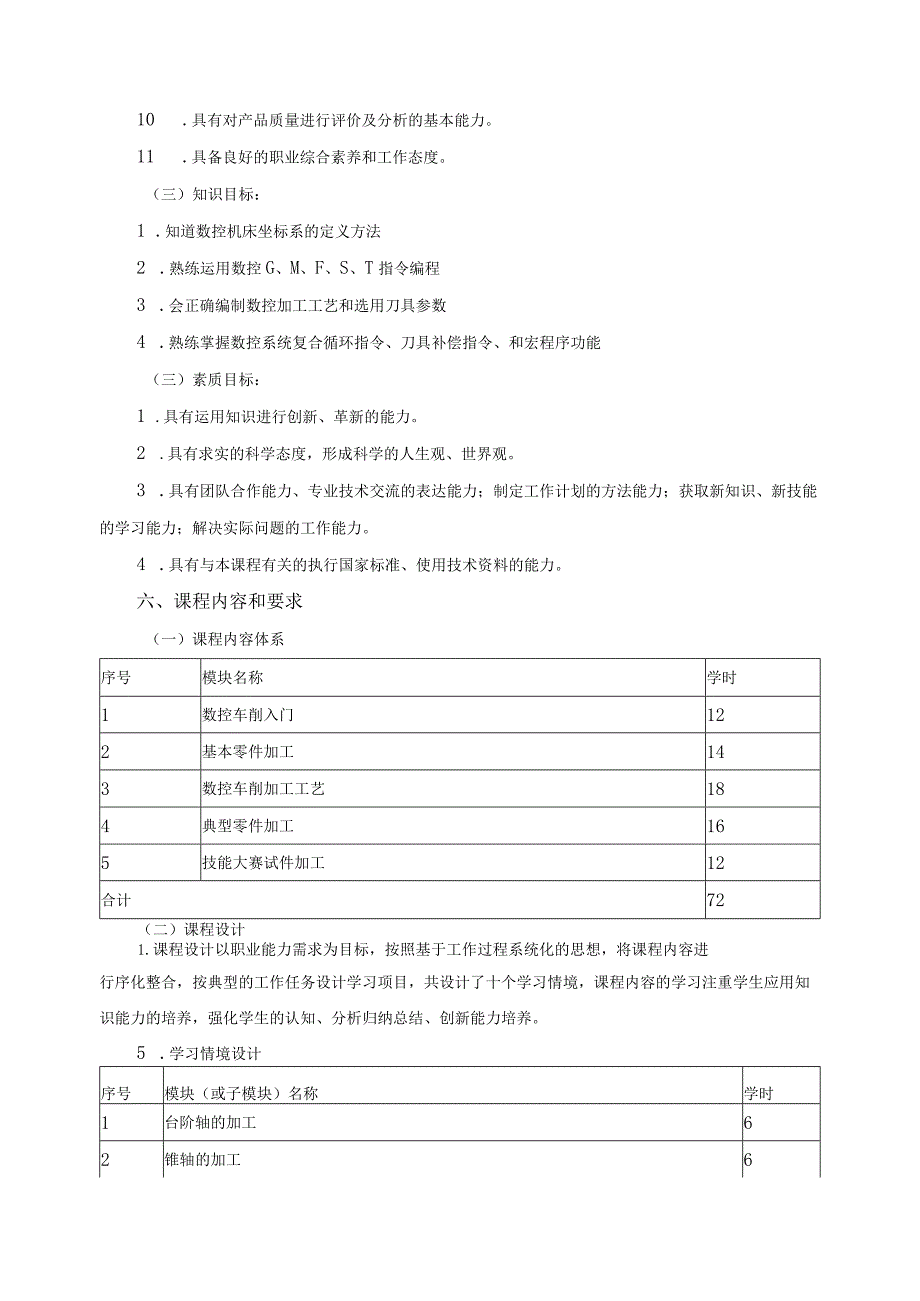 《数控车床实训》课程标准.docx_第2页