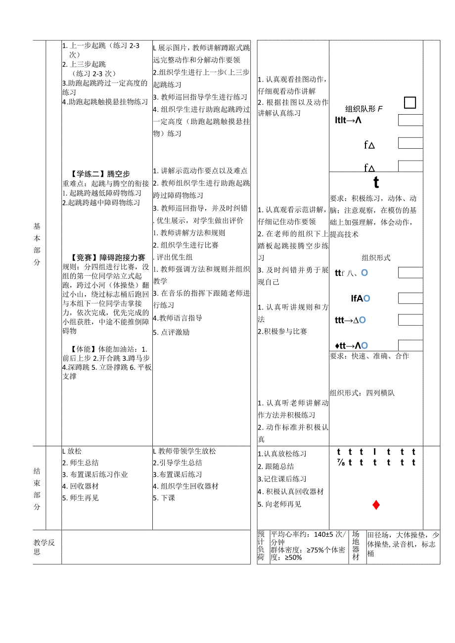 新课标水平四《跳远起跳腾空步》体育与健康教案.docx_第3页