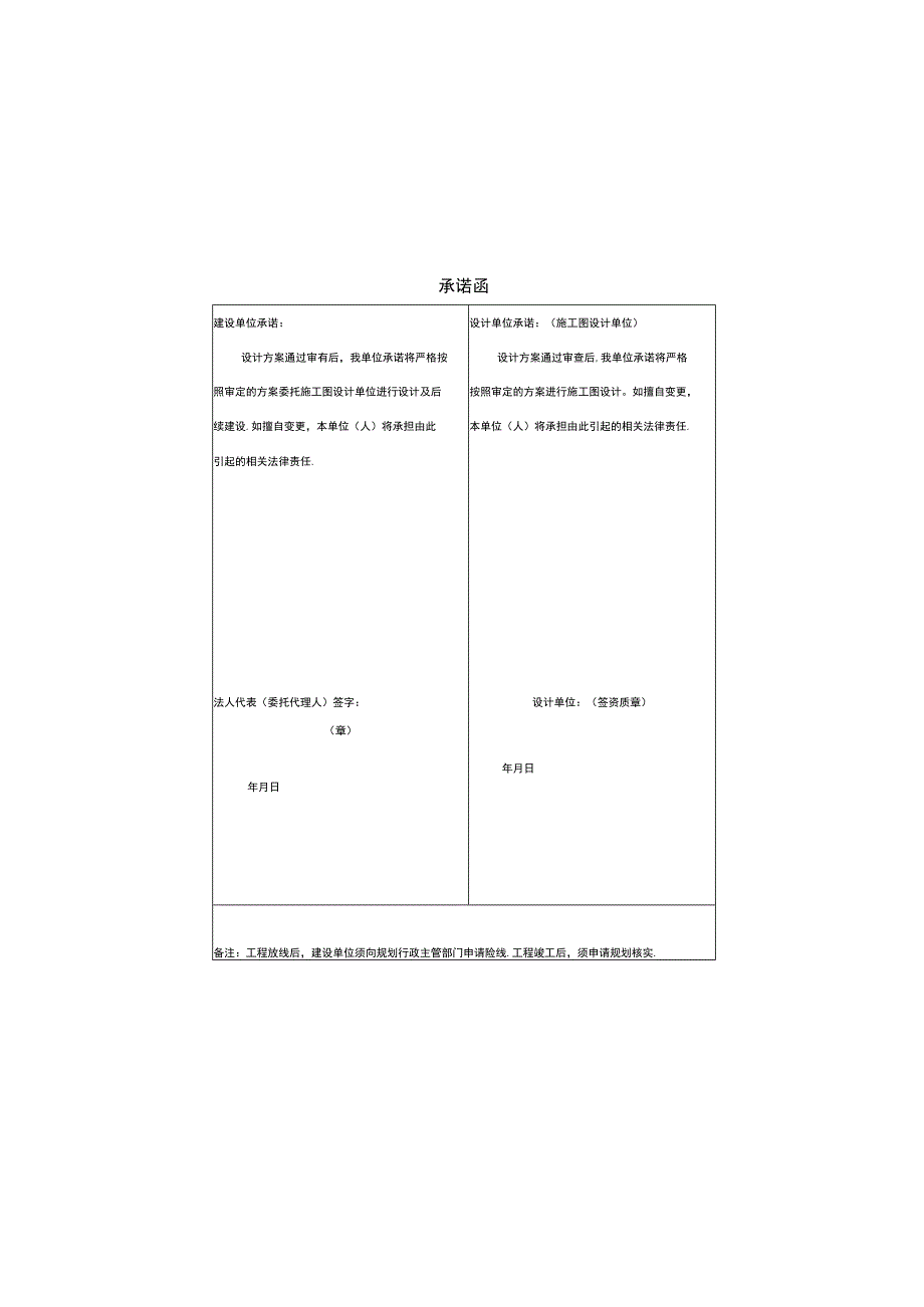 承诺函规划设计方案审查申请表.docx_第2页