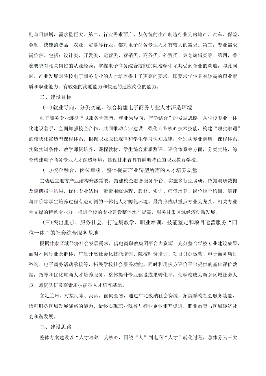 电子商务专业建设方案.docx_第2页