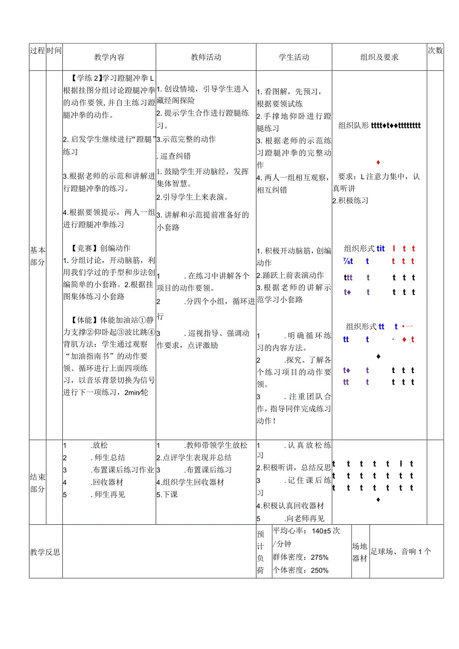 小学新课标水平二《武术基本动作冲拳推掌》体育与健康教案.docx_第2页