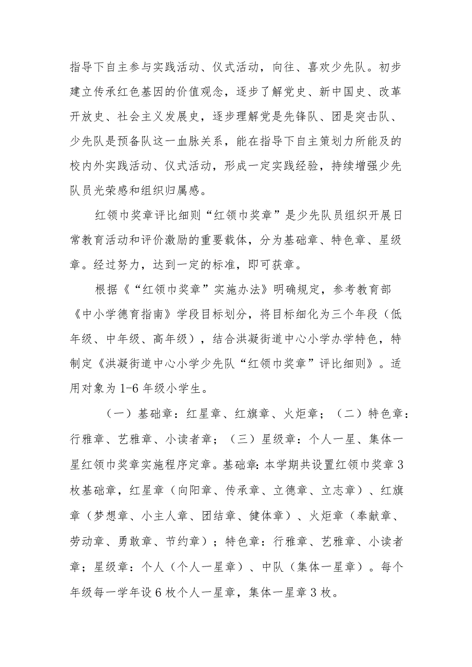 小学少先队“红领巾奖章”实施方案.docx_第3页